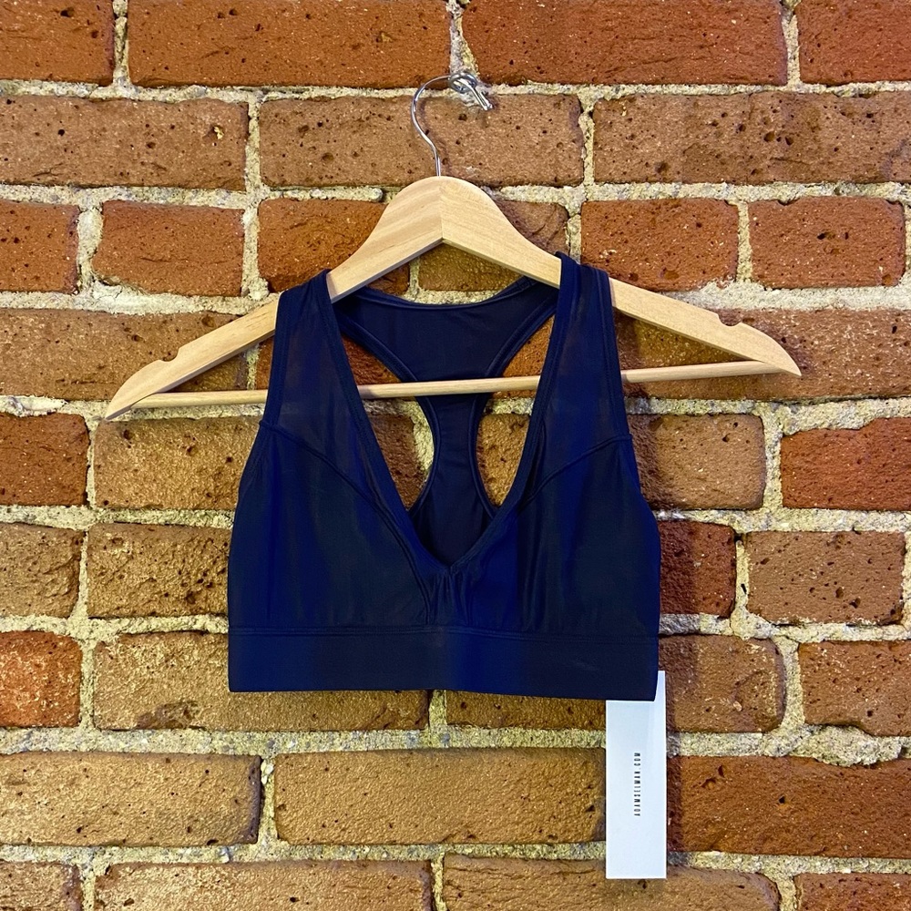 NWT Adam Selman Sport Sheer Racer Bra